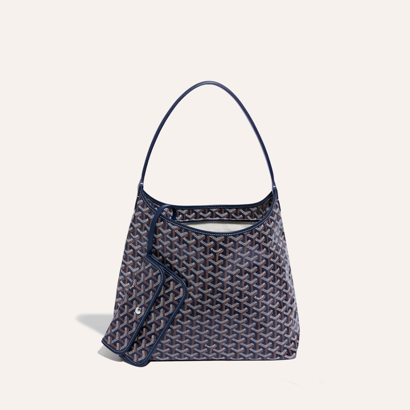 Goyard Bohème Hobo Bag Navy Blue - Image 3
